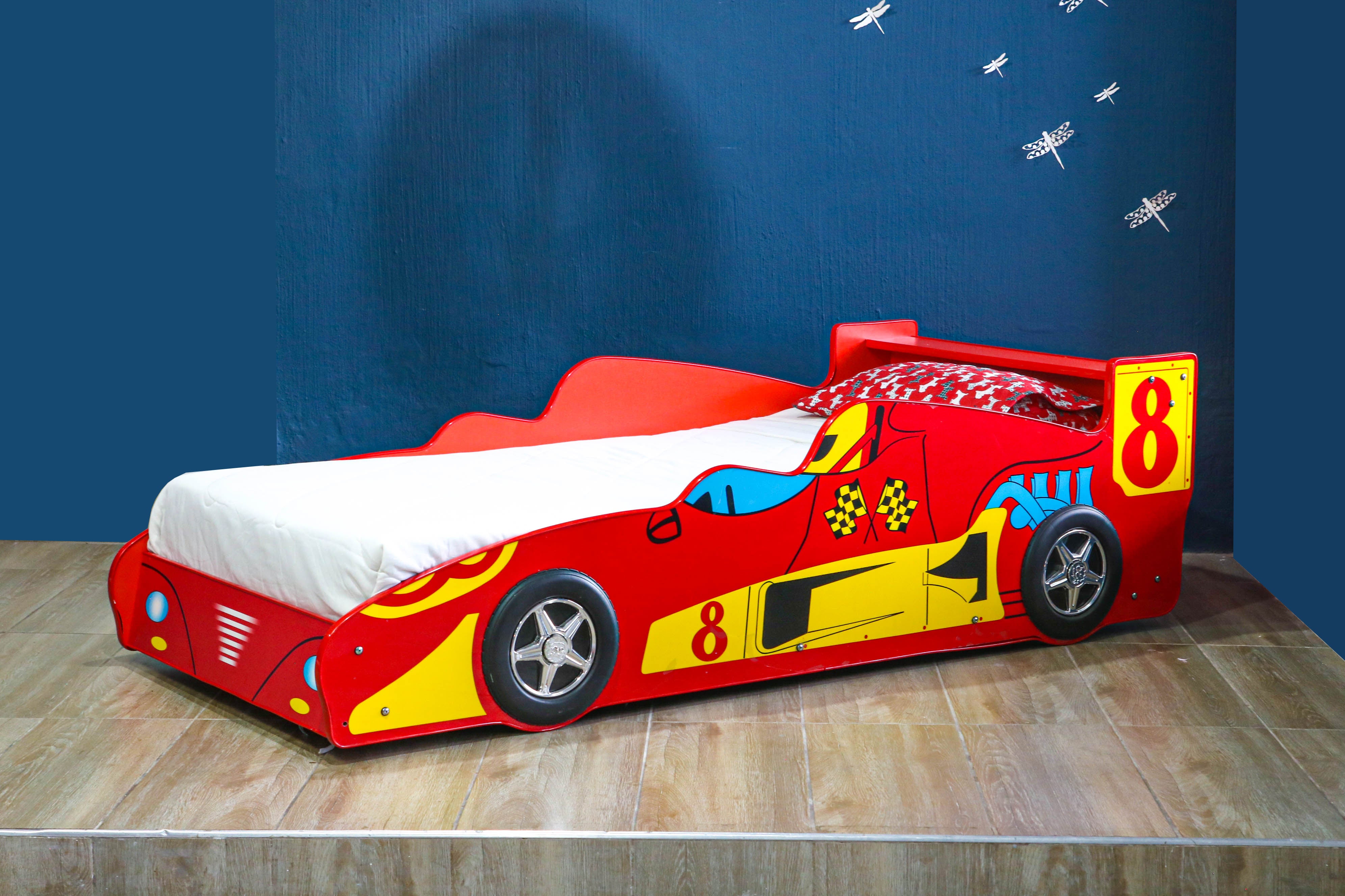 Kids Raptor Car Bed